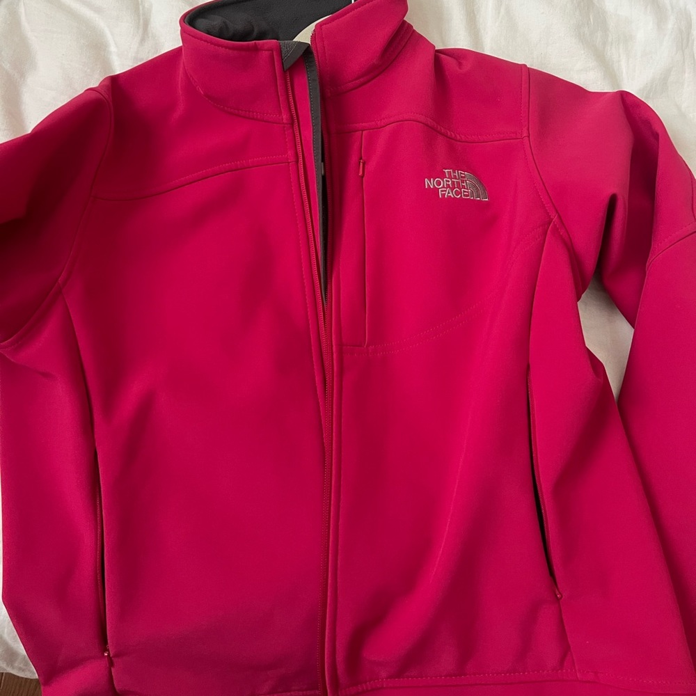 North face pink jacket